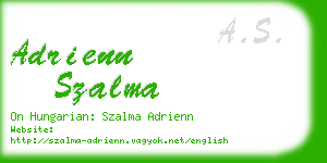 adrienn szalma business card